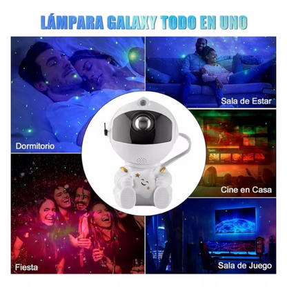 Proyector Astronauta Luz Galaxia ✨